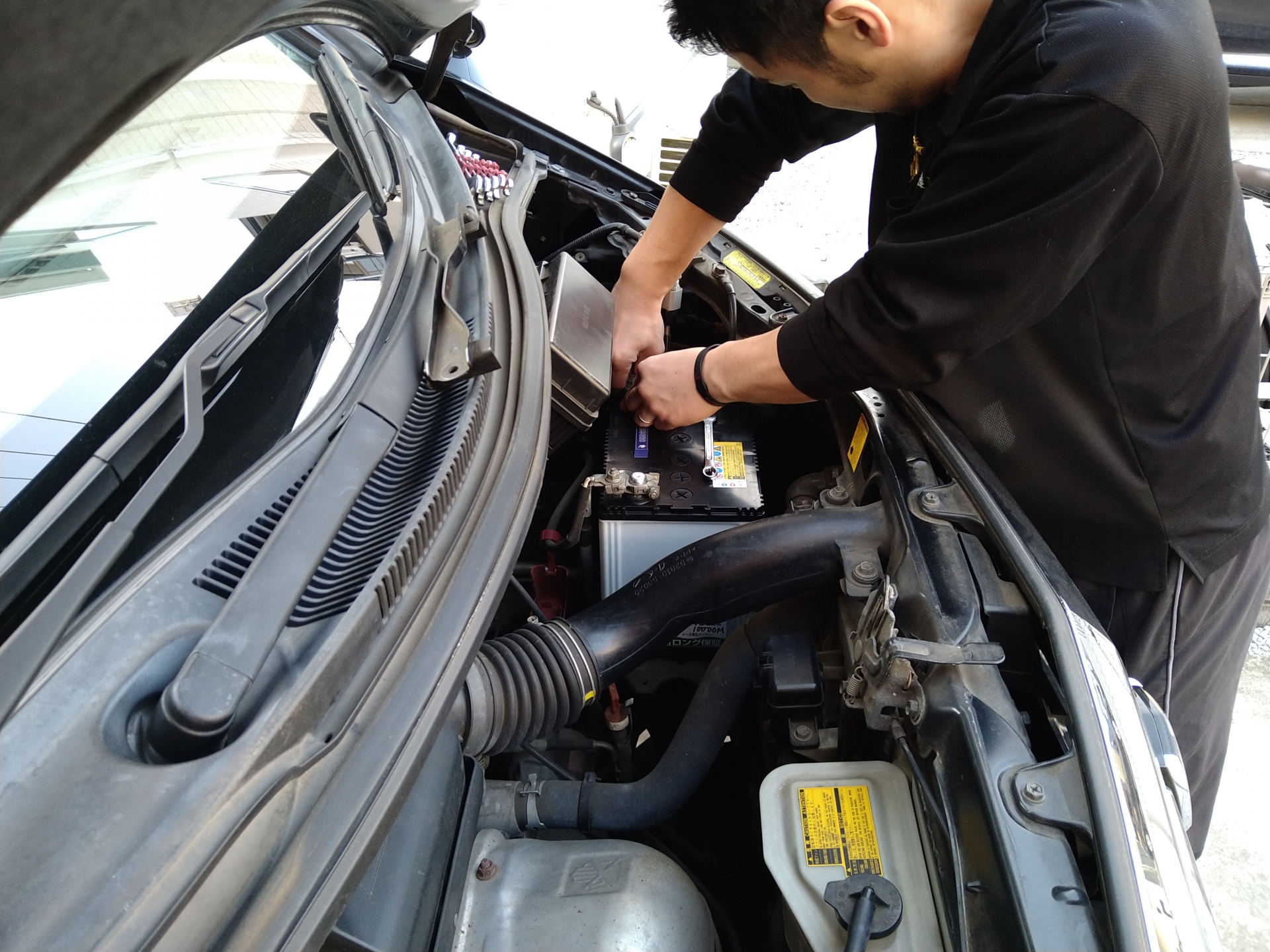 手洗い洗車や日常のメンテナンス